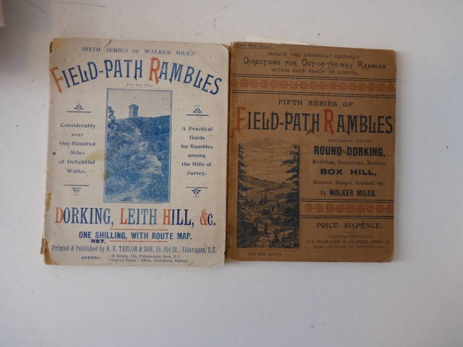 Field Path Rambles Field-path Rambles – Dorking, Leith Hill, Box Hill Etc. – Kent England